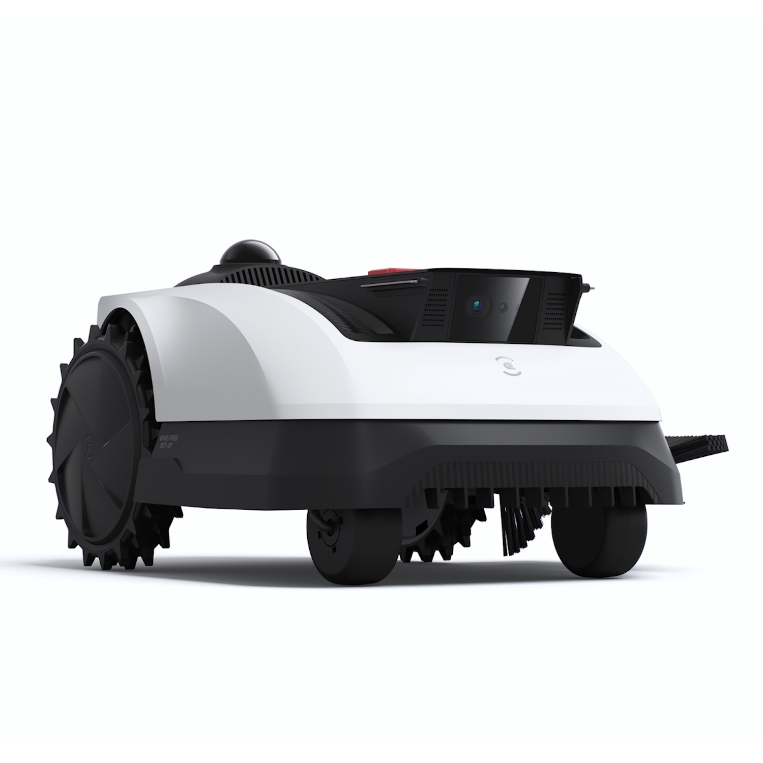 Ecovacs GOAT O1200 LiDAR PRO робот-газонокосилка беспроводной 1200m² 220mm LiDAR навигация Черно-Белая (GOAT O1200)