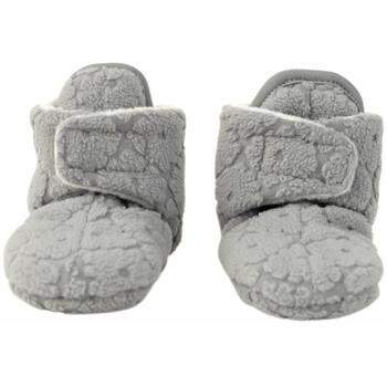 Lodger Slipper Folklore Fleece тапочки SL 629_12-18, 12-18м, 100% полиэстер, серый, Velcro, нескользящая подошва (SL 629_12-18)