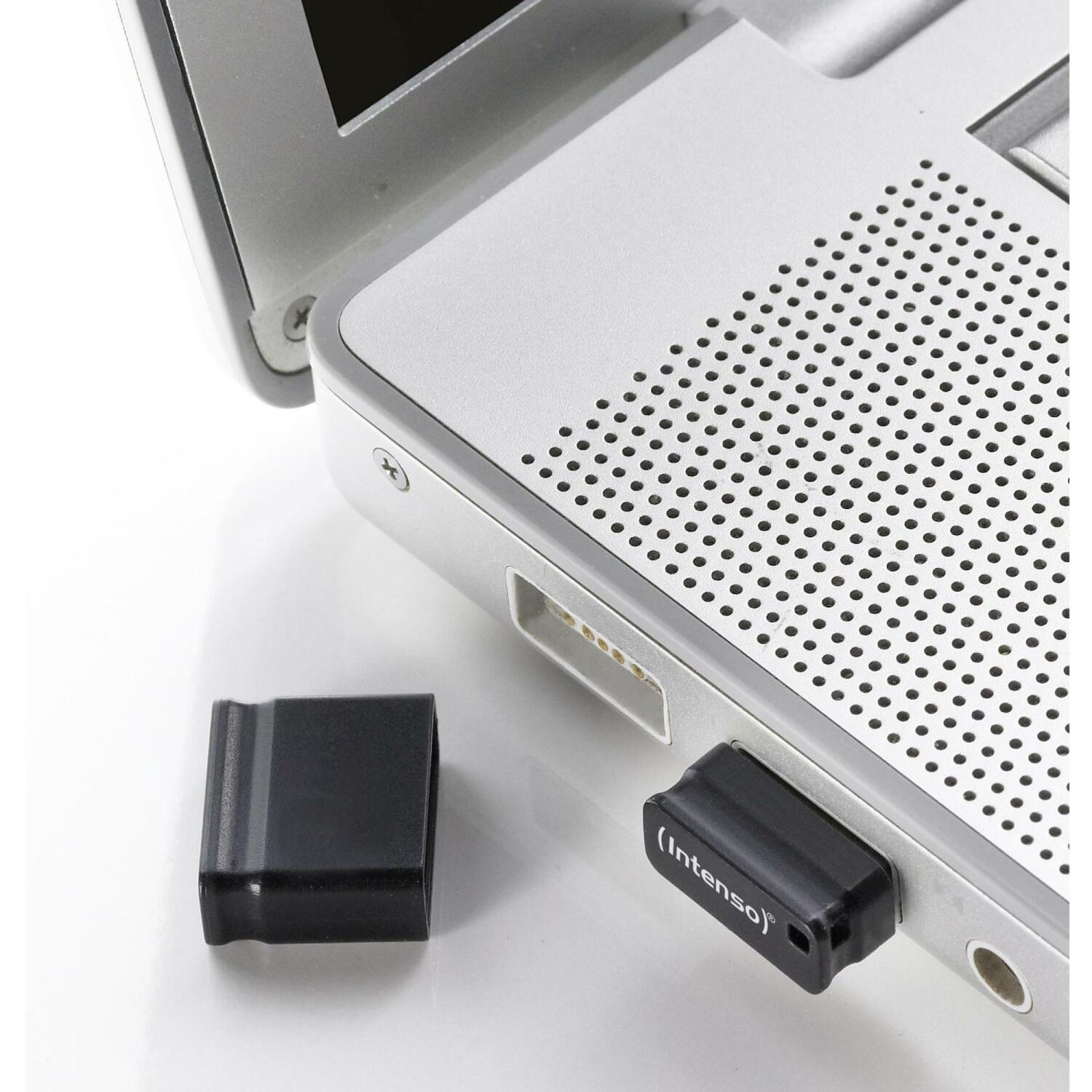 Intenso USB флеш-накопитель 3532470 16 ГБ, USB 3.2 Gen 1, Скорость чтения 100 МБ/с, Черный, Пластик (3532470)