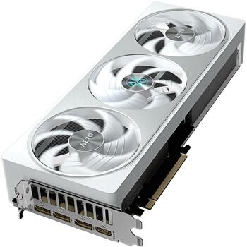 Gigabyte Видеокарта GV-N5070AERO OC-12GD 12GB GDDR7, 192 бит, PCI-E 5.0, 2625 МГц, 3 x DP 2.1a, 1 x HDMI 2.1b, RGB подсветка (GV-N5070AERO OC-12GD)