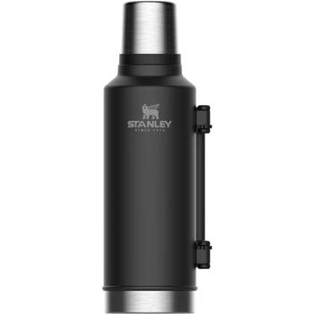 Stanley® Termoss The Legendary Classic 2807934004, 1.9L, nerūsējošais tērauds, melns, siltumu 45h, aukstumu 2d, ar ledu 8d (2807934004)