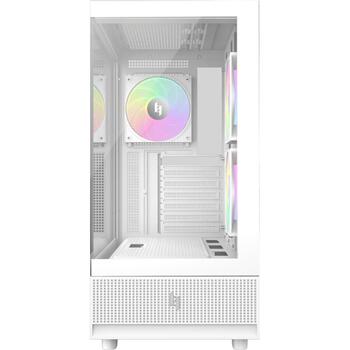 Gamemax korpuss NEX C51 WH, ATX/BTF, 7 paplašināšanas sloti, 1+1x3.5