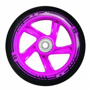 Muuwmi Aluminium Scooter AU 347, 125mm, 82A, ABEC 5, складной, 100kg, 63-83cm (AU 347)