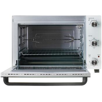 Adler Электрическая духовка AD 6027, 48L, 1800W, белая, конвекция, гриль, таймер 60мин (AD 6027)