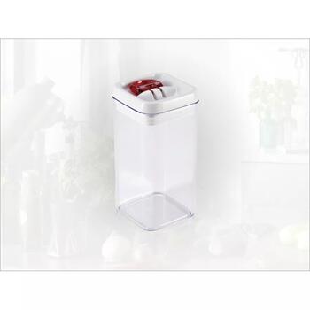 Leifheit Fresh&Easy pārtikas trauks 1,2L 1031210, hermētisks, vienas rokas atvēršana, kaudzējams (1031210)