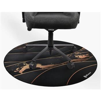 Arozzi Zona Round Floor Pad AZ-ZONA-PAD-BKGD, 121см, 3мм, микрофибра, нескользящий, для офиса (AZ-ZONA-PAD-BKGD)