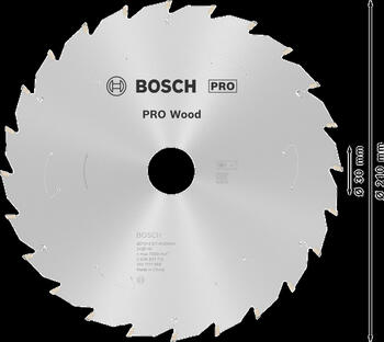 Galda zāģiem PRO WOOD CORDLESS RIPZĀĢA ASMENS BOSCH 2608837713 (2608837713)