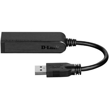 D-Link USB 3.0 Gigabit Ethernet адаптер DUB-1312, 1 Gbps, USB 3.0, Gigabit Ethernet (DUB-1312)