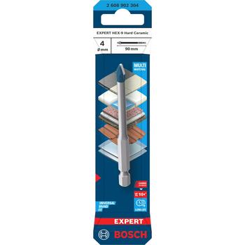Bosch EXPERT HEX-9 2608902304, 4мм, 90мм, 1/4