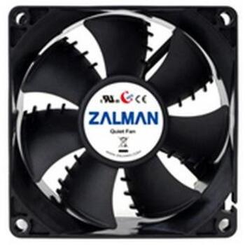 Zalman корпусный вентилятор ZM-F1 PLUS(SF), 80мм, 2000RPM, 12В, 20дБ, 23дБ, 50000ч, черный (ZM-F1 PLUS(SF))