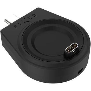 Fixed зарядное устройство USB-C FIXDW-GA-BK, 2.5W, 1x24 pin USB-C, черный, для смарт-часов (FIXDW-GA-BK)