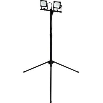 Yato прожектор YT-818151, 2x20W, 3800lm, 6500K, IP65, 230V, SMD LED, регулируемая стойка, алюминиевый корпус (YT-818151)