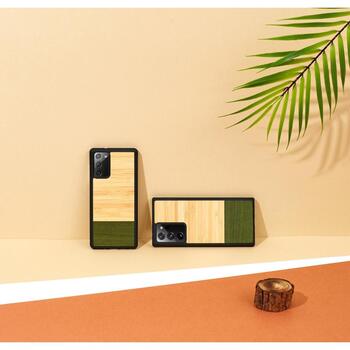 Man&Wood Чехол для Galaxy Note 20 M4734B, Зеленый, совместим с Samsung Galaxy Note20, 6.7 дюйма (M4734B)