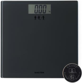 Salter Pievieno un Nosver Svari SA00300 GGFEU16, 180kg, CR2032, stikls, LCD ekrāns (SA00300 GGFEU16)