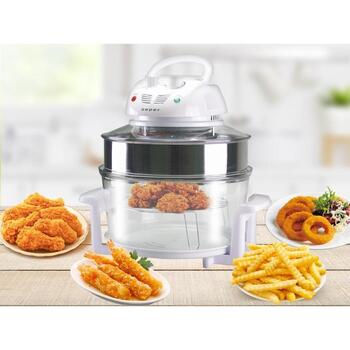 Beper Мини-печь BF.640, 1400 W, ABS/стекло, 12L контейнер, 18L ёмкость, 250°C, вентиляция, легко чистится (BF.640)