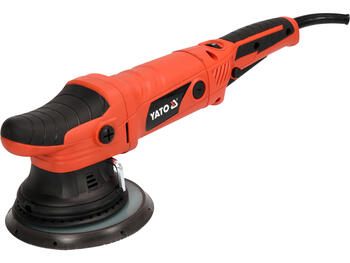 Yato YT-82200 ekscentriskais pulētājs, 720W, 150mm, 2100-5000 apgr./min, 5m, 2.2kg, M8, IP20, mīkstais starts (YT-82200)