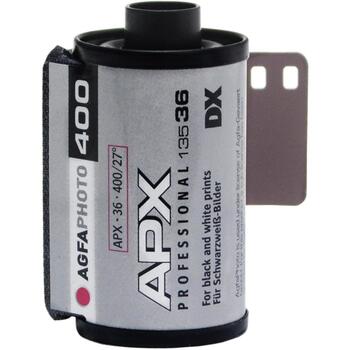 Agfa Photo Пленка APX 400 PROF 135-36 6A4360, 36 кадров, 35 мм, ISO 400, 14,0, черно-белая негативная пленка (6A4360)