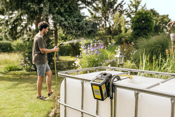 Karcher Mucas sūknis BP 2.000-18 Barrel 1.645-475.0, 18V, 80W, 2000l/h, 20m, 2bar, 1.8m, 35°C, 25/50min (1.645-475.0)