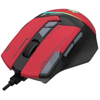 Tracer spēļu pele GameZone Spectra TRAMYS47839, 800-7200 dpi, USB, optiskā, RGB, 8 pogas, sarkana (TRAMYS47839)