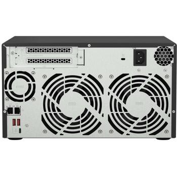 Qnap glabāšanas tornis TS-873A-8G, AMD Ryzen V1500B 2.2 GHz, 8 GB atmiņa, 8 x 3.5 collu SATA, 2 x 2.5GbE RJ45, 1 x USB-C (TS-873A-8G)