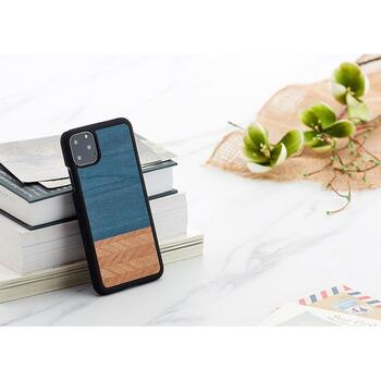 Man&Wood Чехол M8340B, 6.5 дюйма, синий, совместим с Apple iPhone 11 Pro Max (M8340B)