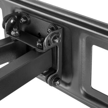 Sbox Kronšteins PLB-1348-2, 32-70 collu, 75x75-600x400, 45kg, melns, tērauds, plastmasa, noliecams-grozāms (PLB-1348-2)