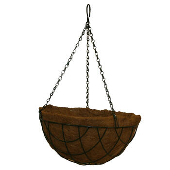 Puķu pods karināms kokosa 35cm, 9055632, BESK (9055632)