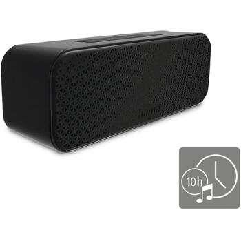 Hama колонка 00188226 PowerBrick 2.0, 8 Вт, IPX4, Bluetooth 5.1, 10 м, 10 ч, USB Type-C, AUX, крючок (00188226)