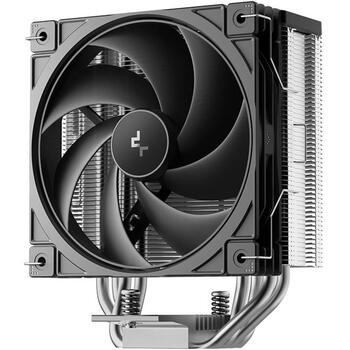 Deepcool procesora dzesētājs AG400 G2 R-AG400-BKNPMG2-G, 631 g, 70.09 cfm, 1 ventilators, PWM atbalsts, hidro gultnis (R-AG400-BKNPMG2-G)