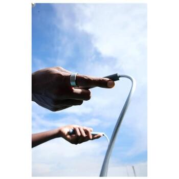 Ultrahuman умное кольцо Ring Air UHRA-RT-09, размер 9, титан, 24 мАч, 6 дней, Bluetooth 5.0 BLE, 100 м, iOS, Android, режим сна (UHRA-RT-09)