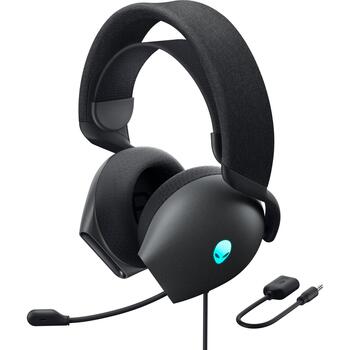Dell Alienware Wired Gaming Headset AW520H 545-BBFH, 32Ω, 2м, шумоподавление, RGB подсветка (545-BBFH)