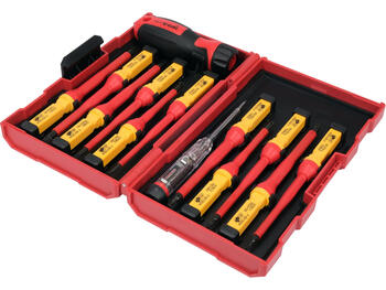 Yato YT-28295 набор отверток VDE, 13шт., 1000В, PH/PZ/Torx, изолированные, EN 60900 (YT-28295)
