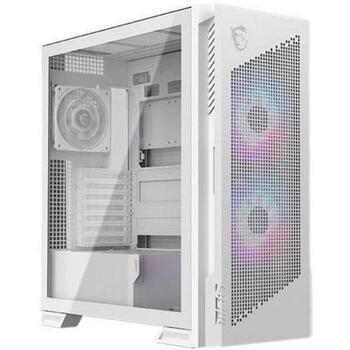 Msi Корпус для компьютера MPG VELOX 300R PZ WHITE 306-7G27W21-JA4, 8.9кг, 5 вентиляторов, 3x2.5