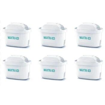 Brita MAXTRA PRO ūdens filtra kārtridžs MAXTRA6, 6 gab., 50% bioplastmasa, pārstrādājams, saderīgs ar BRITA krūzēm (MAXTRA6)