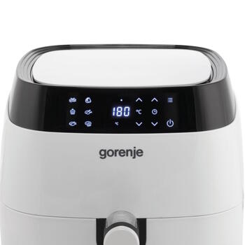 Karstsgaisa fritieris ar 1400 W jaudu un 3.5 L ietilpību AF1409DW Balts Gorenje (AF1409DW)