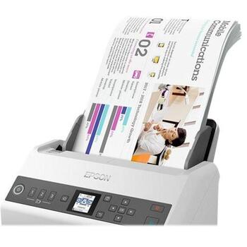 Epson WorkForce DS-730N B11B259401, 4500 skenējumi/dienā, 100 lapu autom. dokumentu padevējs, 40 lappuses/min. (B11B259401)