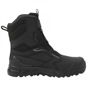 Helly Hansen drošības zābaki Kensington MXR Tall BOA S7S 78454_990-42, 42, melni, kompozīta purngals, Helly Tech membrāna (78454_990-42)