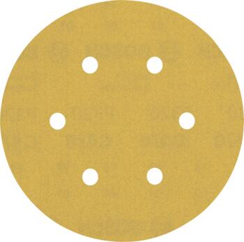 C470 smilšpapīrs 150 mm G320, 5 gab, Ekscentra slīpmašīnām, ekscentra slīpmašīnām ar putekļu maisu EXPERT C470 SLĪPDISKI, 2608900820, BOSCH (2608900820)