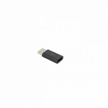 Sbox Адаптер AD.USB-C B, microUSB F, TYPE-C M, 480 Mbps, черный (AD.USB-C B)
