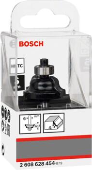Profilu frēze 6 mm D1 28,6 mm, B 8 mm, Rokas frēzēm, malu frēzēm PROFILU FRĒZE STANDARD FOR WOOD, 2608628454, BOSCH (2608628454)