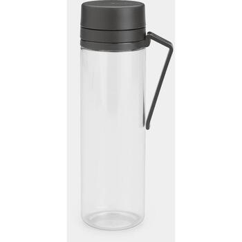 BRABANTIA Make & Take ūdens pudele ar sietiņu, dark grey (148842)