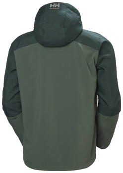 Helly Hansen Softshell jaka Oxford 74290_474-XL, XL, 5000 mm, 5000 g/m²/24h, kapuce, DWR, YKK, atstarojošas detaļas (74290_474-XL)