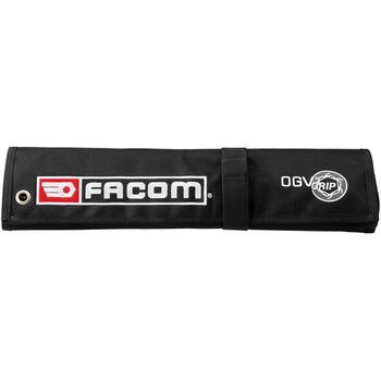 Facom 441.JV14GRPPB набор комбинированных ключей, 14 шт., 7-22 мм, OGV Grip, хромированный, рулонная сумка (441.JV14GRPPB)