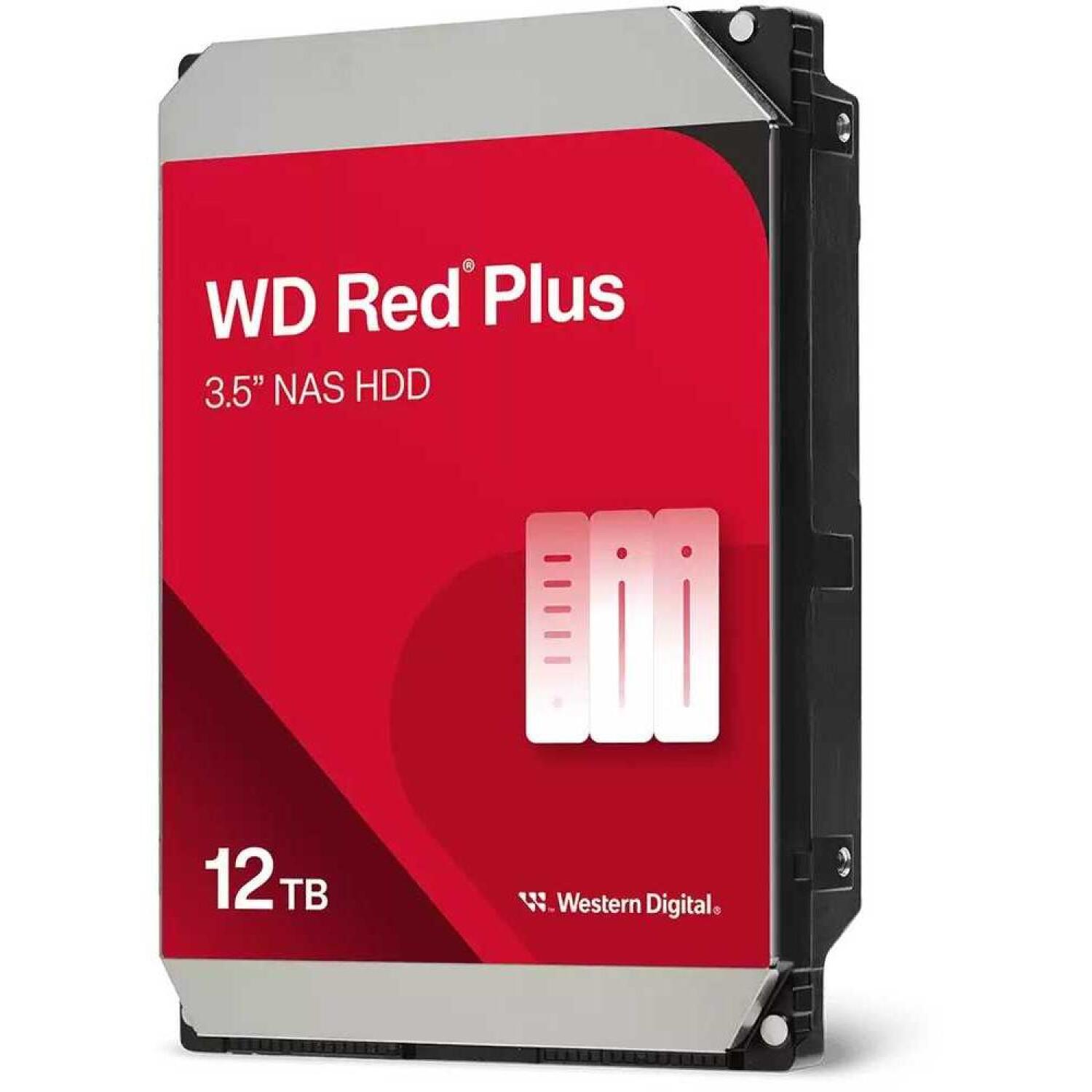 Western Digital Red Plus WD120EFGX жесткий диск, 12TB, 3.5