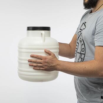 Browin бочка 360120, 20L, 31см, 31см, 38см, 0.82кг, белый цвет, 13см внутренний диаметр (360120)