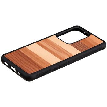 Man&Wood чехол M6711B, 6.9, совместим с Samsung Galaxy S20 Ultra, дерево, поликарбонат, С изображением (M6711B)