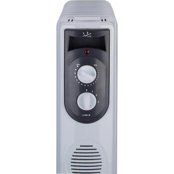 Jata Масляный электрический обогреватель R107, 1500 W, 600 W, 230 V, 3 уровня мощности, 7 труб, серый, для помещений (R107)