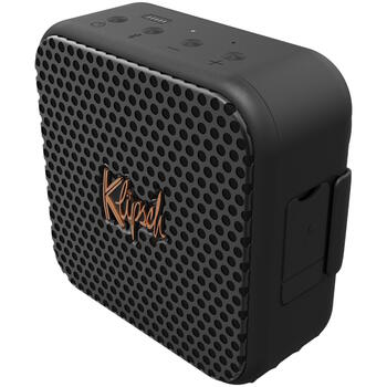 Портативная Bluetooth колонка мощностью 10 Вт RMS с защитой от воды и пыли IP67 Bluetooth 5.3 соединением и до 12 часов работы от аккумулятора Austin Чёрный 1072094 Klipsch (1072094)