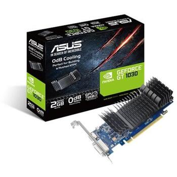 Asus Видеокарта GT1030-SL-2G-BRK 90YV0AT0-M0NA00, 2 ГБ GDDR5, 6008 МГц, 1506 МГц, PCI Express 3.0, DVI-D 1, HDMI 1 (90YV0AT0-M0NA00)