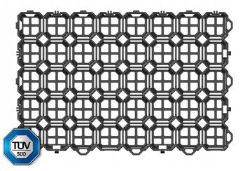 Zālāju režģis SG6, 57,5x38x4 cm, melns; 4280203TJ (4280203TJ)